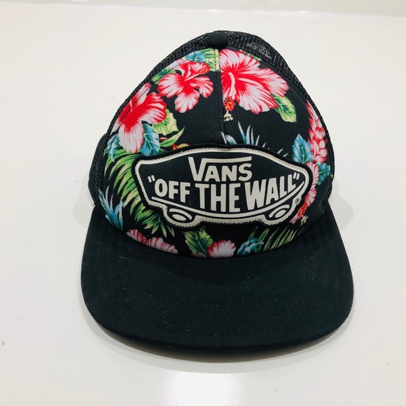 Vans Other - Vans Off The Wall Skateboard Hat Cap Floral